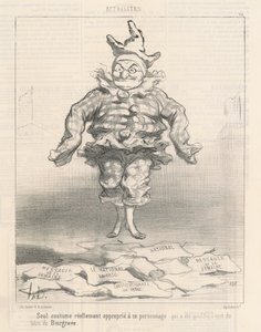 コスチュームのみ ...このキャラクターに適しています 作： Honoré Daumier