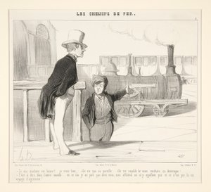 私のマシンが良ければ？ 作： Honoré Daumier
