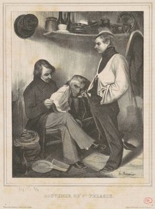 聖の思い出 ペラギア 作： Honoré Daumier