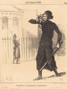 監査役会の監督 作： Honoré Daumier