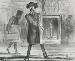 1859年版の展示会1：彼らはこれを拒否しました、Ignoramuses！、1859年。 作： Honoré Daumier
