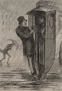 オムニバス：フル。 作： Honoré Daumier