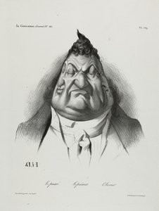 過去、現在、未来、プレート349、1834 作： Honoré Daumier