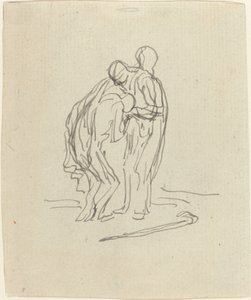 放蕩息子 作： Honoré Daumier