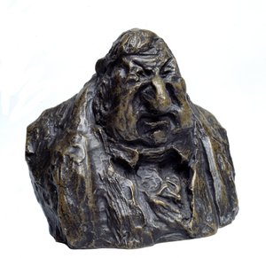 胸像は、「Celebrites du Juste Milieu」の「風刺画：Jean Marie Fruchard（1786 - 1872）、depute.ル・デグーの擬人化」 オノレ・ドーミエ（1808-1879）による彫刻 19世紀 マルセイユ、ロンシャン宮殿、ボザール美術館（Musee des Beaux Arts 作： Honoré Daumier