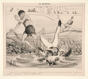 ここにあります 作： Honoré Daumier