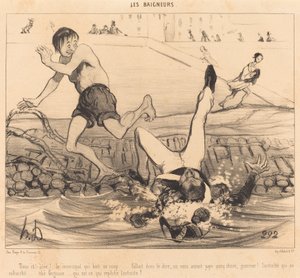 これがあなたのアイデアです！ ショットを飲む自治体... 作： Honoré Daumier
