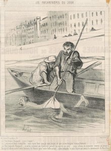 気を引き締めて、ガスパール…飽きるぞ… 作： Honoré Daumier
