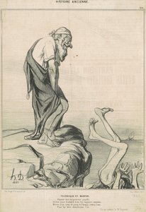 テレマコスとメンター 作： Honoré Daumier