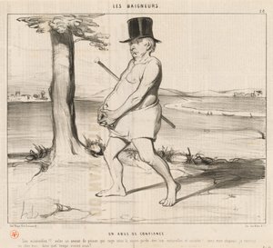 信頼の侵害 作： Honoré Daumier