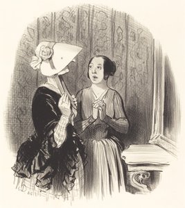 パメラハット 作： Honoré Daumier
