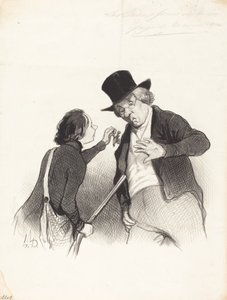 狩りの始まり 作： Honoré Daumier
