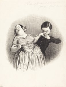 勇敢な始まり 作： Honoré Daumier