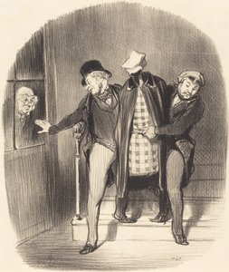 ステルスムーブ 作： Honoré Daumier