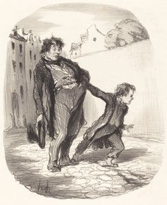 モデル息子 作： Honoré Daumier