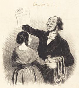 もう一人の偉人 作： Honoré Daumier