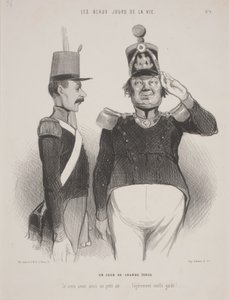 グランドドレスの日 作： Honoré Daumier