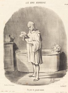 大トイレの日 作： Honoré Daumier