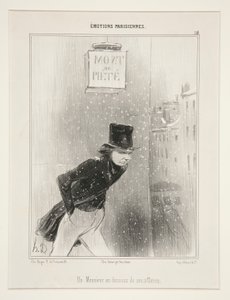 底辺の男 作： Honoré Daumier