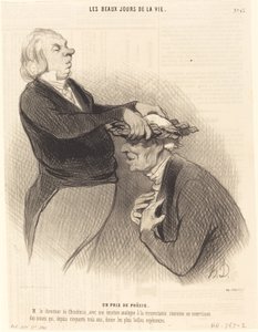 詩賞 作： Honoré Daumier