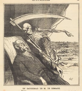 ビスマルク氏の悪夢 作： Honoré Daumier