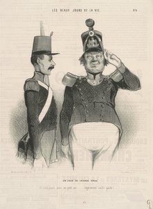 素晴らしい一日 作： Honoré Daumier