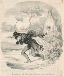 ミツバチの…風俗を勉強したかった紳士 作： Honoré Daumier