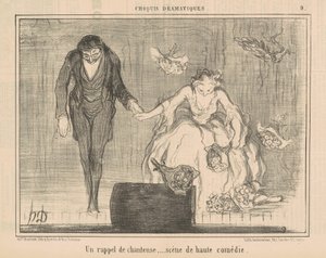 歌手の思い出… 作： Honoré Daumier