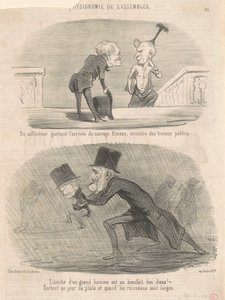 見守る弁護士…ビノー！ 作： Honoré Daumier