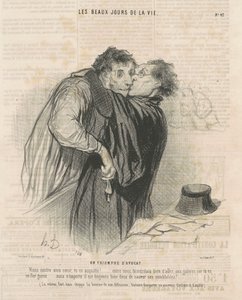 弁護士の勝利 作： Honoré Daumier