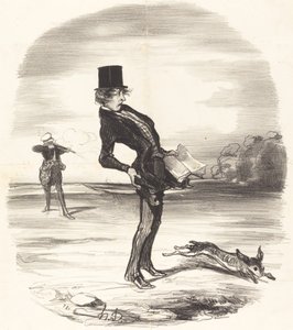 変位荷重 作： Honoré Daumier