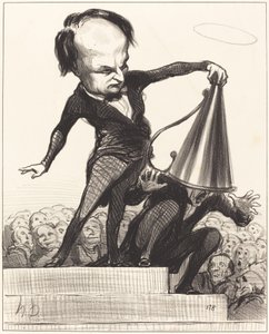 一つの栄光は他の栄光を消す 作： Honoré Daumier
