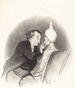 嬉しい発見 作： Honoré Daumier