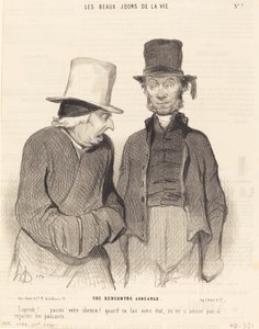 楽しいミーティング 作： Honoré Daumier