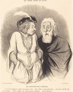表現にはメリットがあります 作： Honoré Daumier
