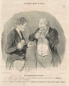 科学的相談 作： Honoré Daumier