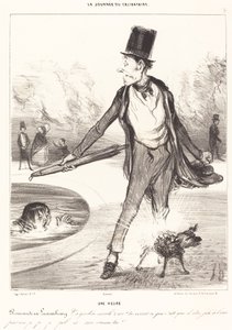 一時 作： Honoré Daumier