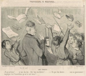 暴動 作： Honoré Daumier