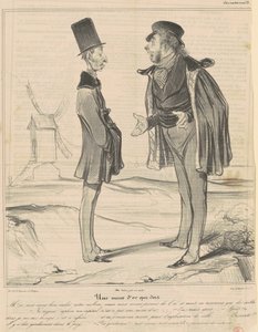 休眠中の金鉱 作： Honoré Daumier