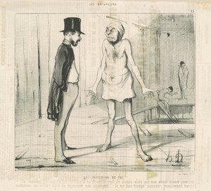 信仰の職業 作： Honoré Daumier