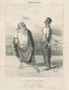 ジュイエーズ・オーグルの会合 作： Honoré Daumier