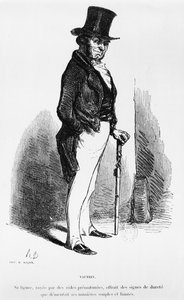 ヴォトリン、オノレドゥバルザックによる「ルペレゴリオ」のイラスト（1799〜1850年） 作： Honoré Daumier