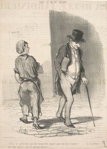 ここで気になる個体が… 作： Honoré Daumier