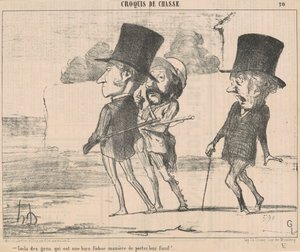 まあ、人々には...いまいましい方法があります... 作： Honoré Daumier