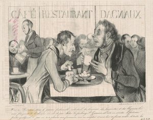 ベルトランが見えますか... 作： Honoré Daumier