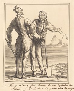 彼の肩書きを思い出す必要はありません... 作： Honoré Daumier