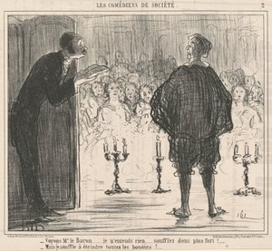 バロンさんに会いましょう... 作： Honoré Daumier