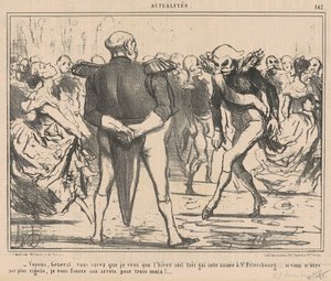 さあ、将軍... 作： Honoré Daumier