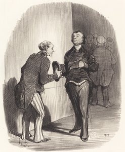 閣僚会議室の眺め... 作： Honoré Daumier