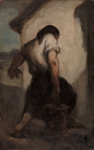 水キャリア 作： Honoré Daumier